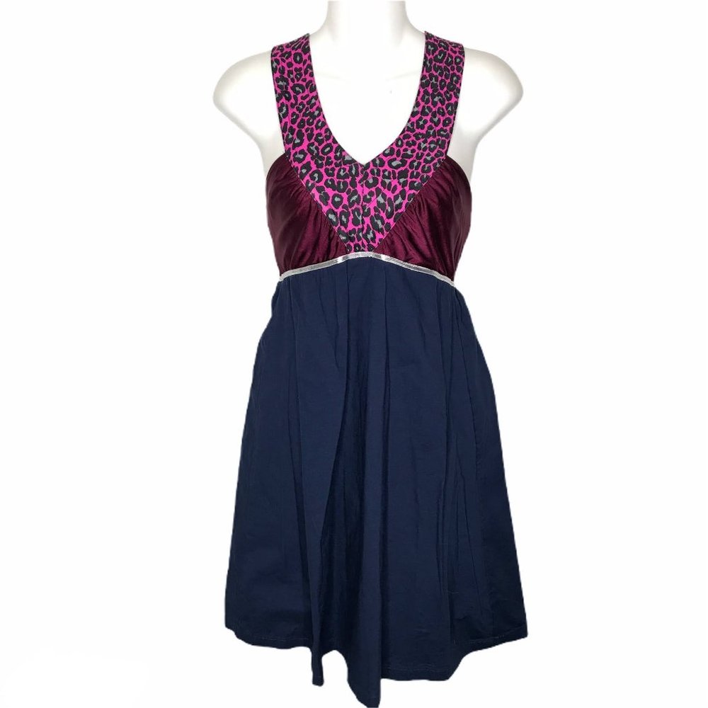 Roberta Oaks Hawaii Pink leopard cheetah dress